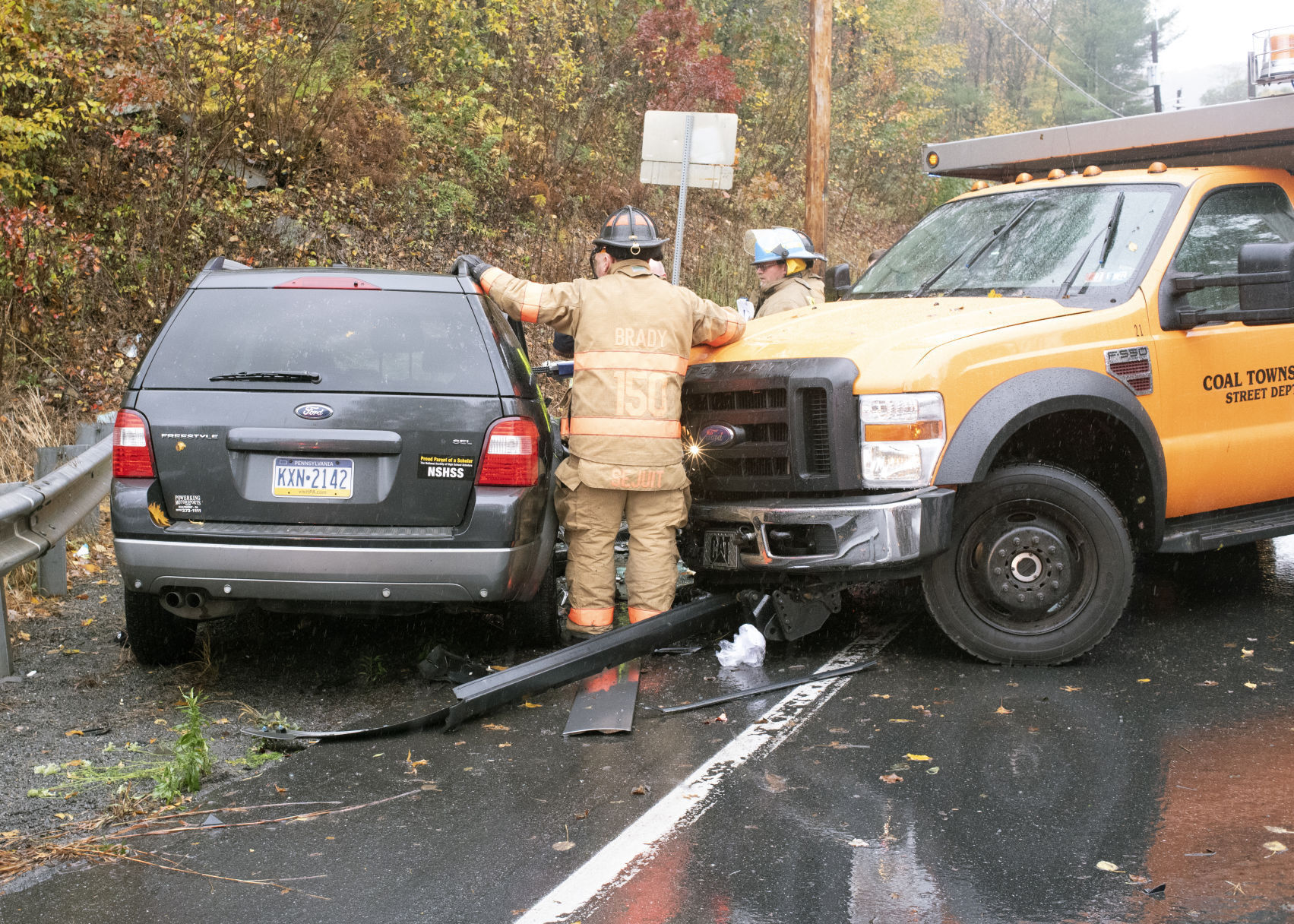 Excelsior head-on crash